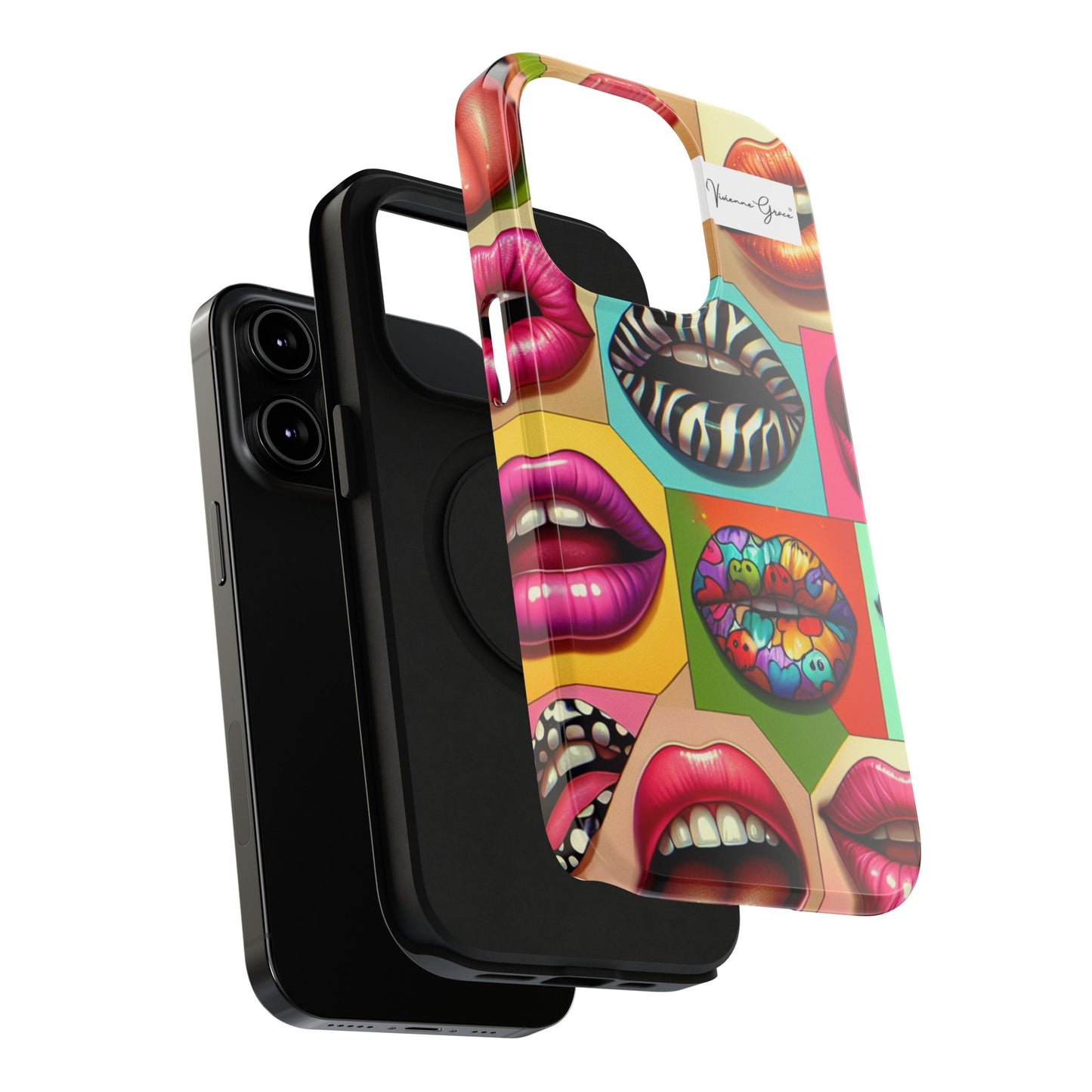 IPhone - Impact-Resistant Case - LIPS - Vivienne Grace