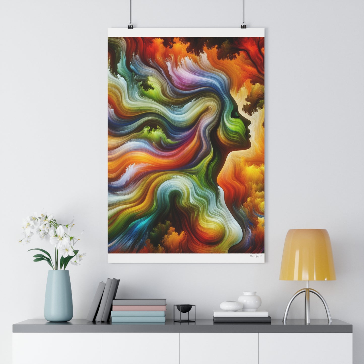 Giclée Art Print - Into The Wind - Vivienne Grace