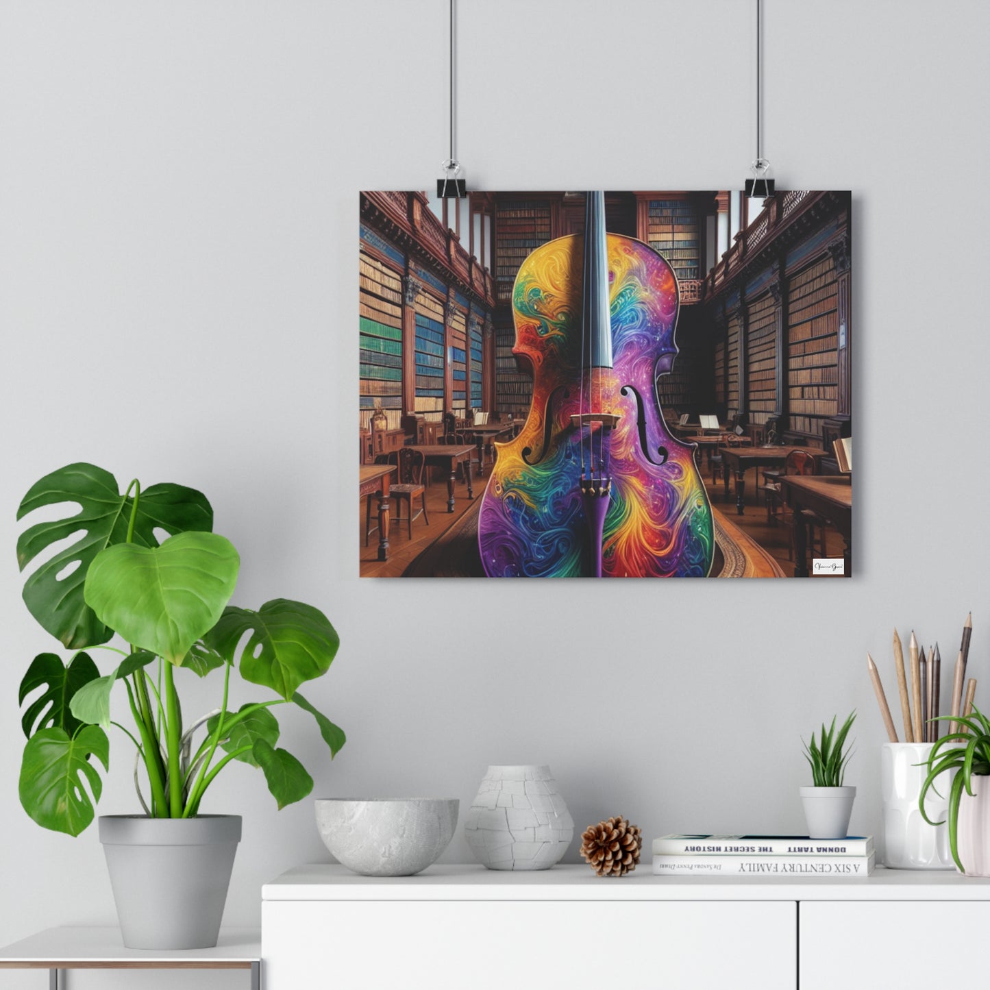 Giclée Art Print - Cello - Vivienne Grace