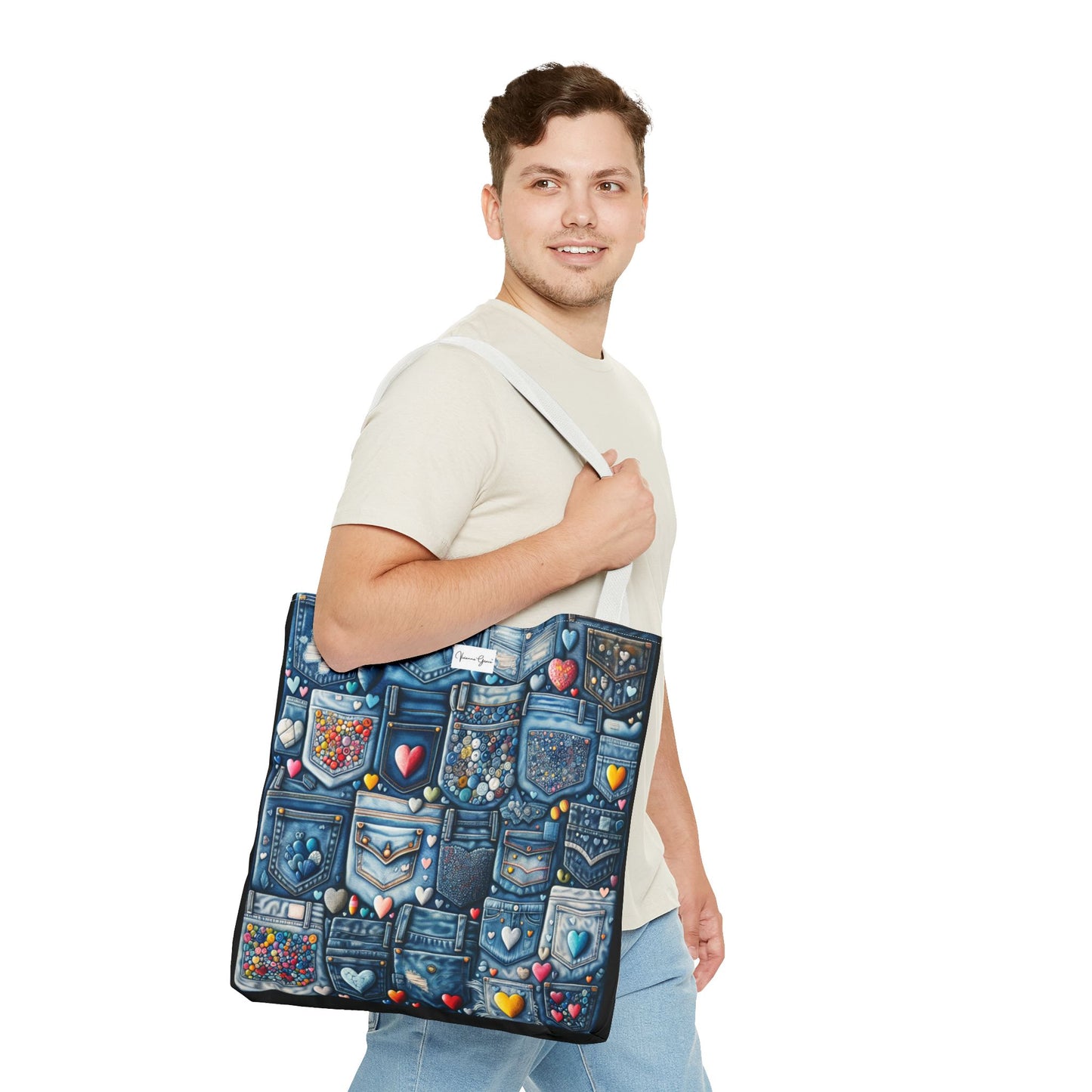 Tote Bag - BLUE JEANS - Vivienne Grace