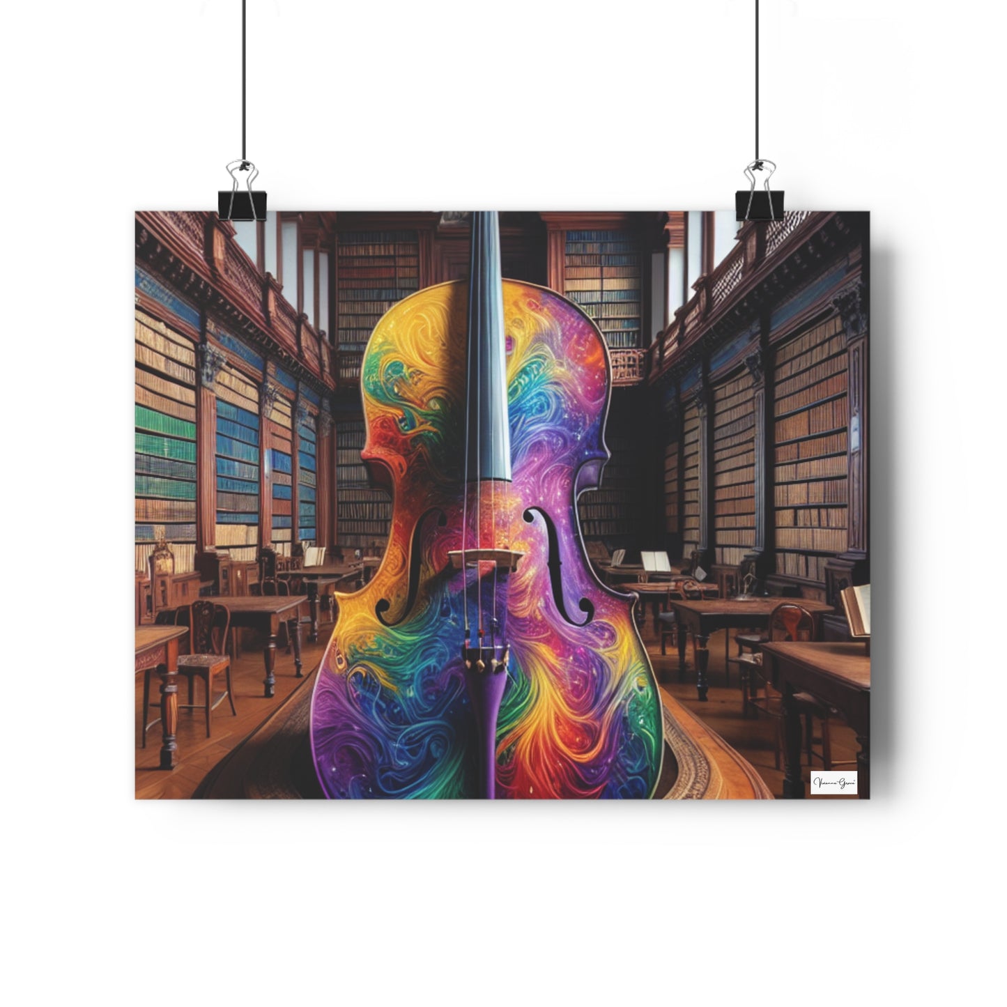 Giclée Art Print - Cello - Vivienne Grace