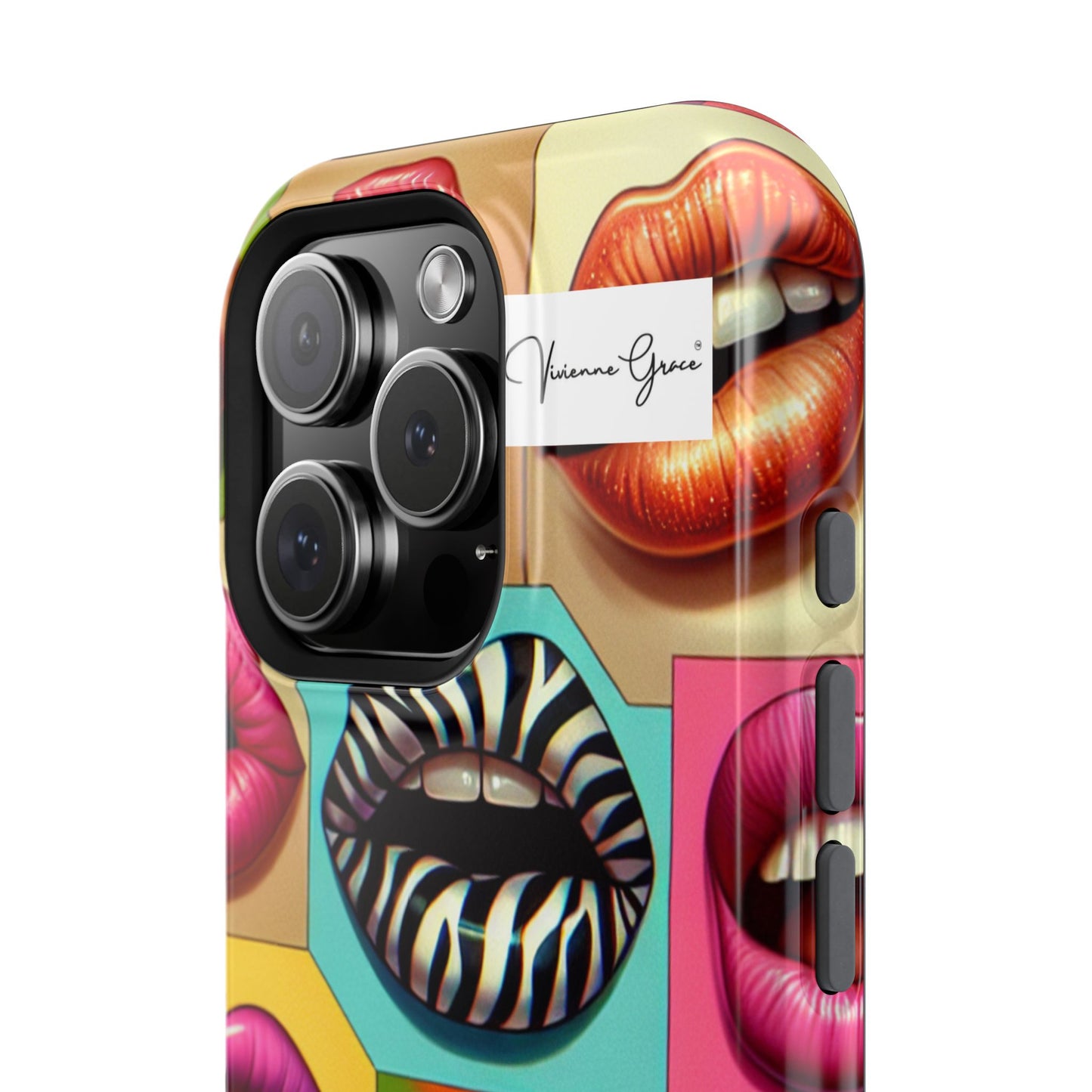 IPhone - Impact-Resistant Case - LIPS - Vivienne Grace