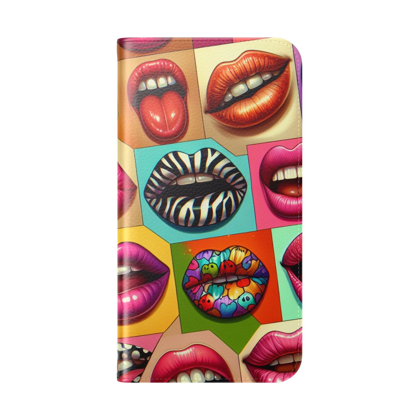 IPhone - Flip Case - LIPS - Vivienne Grace