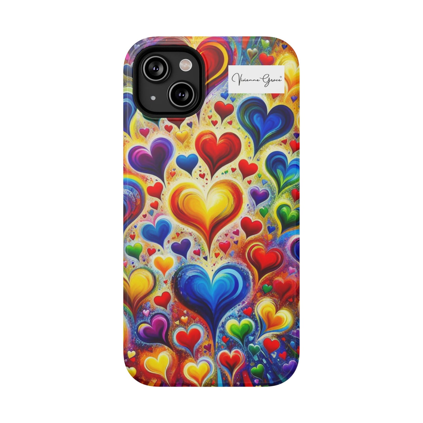 IPhone - Impact-Resistant Case - BRIGHT HEARTS - Vivienne Grace