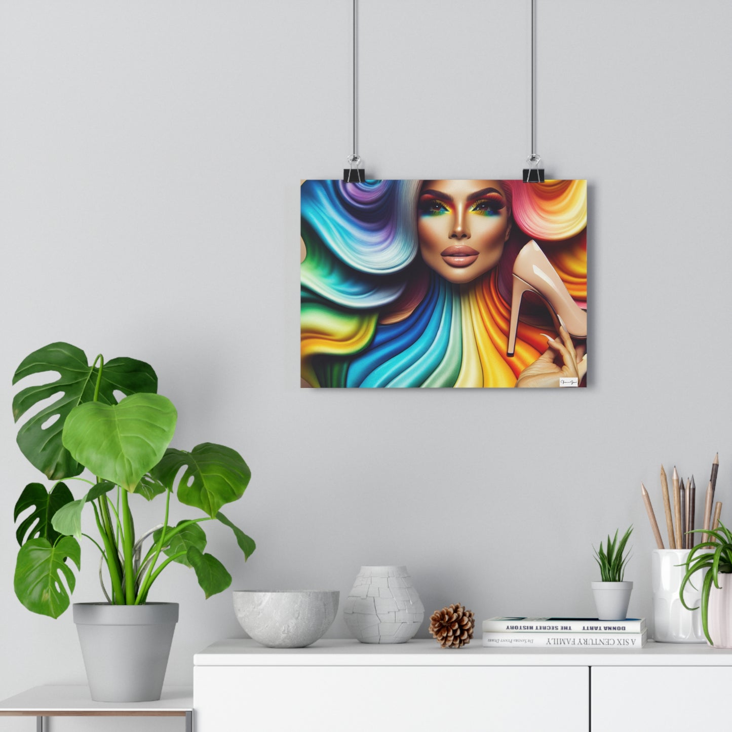 Giclée Art Print - Glamorous - Vivienne Grace