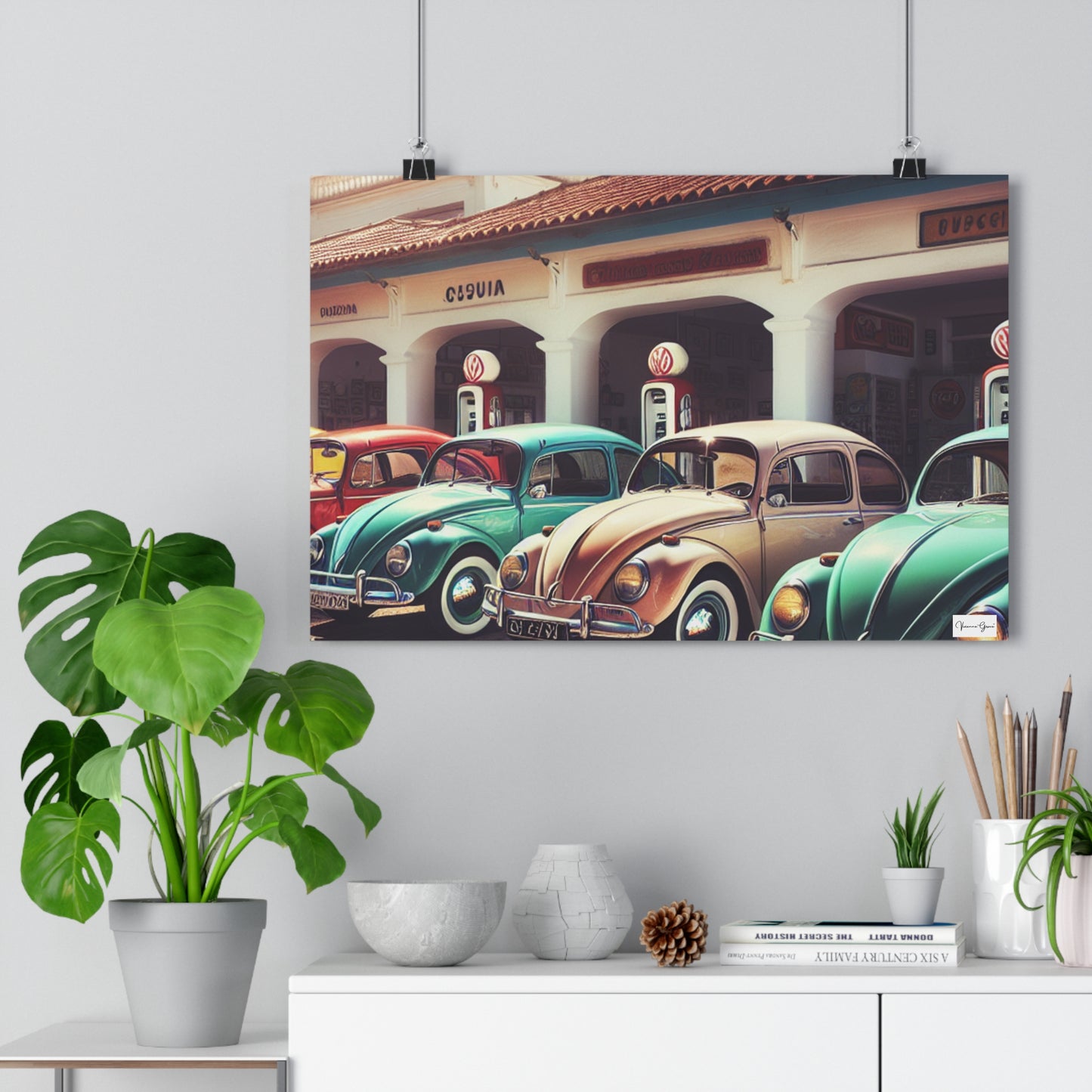 Giclée Art Print - VW BUG - Vivienne Grace