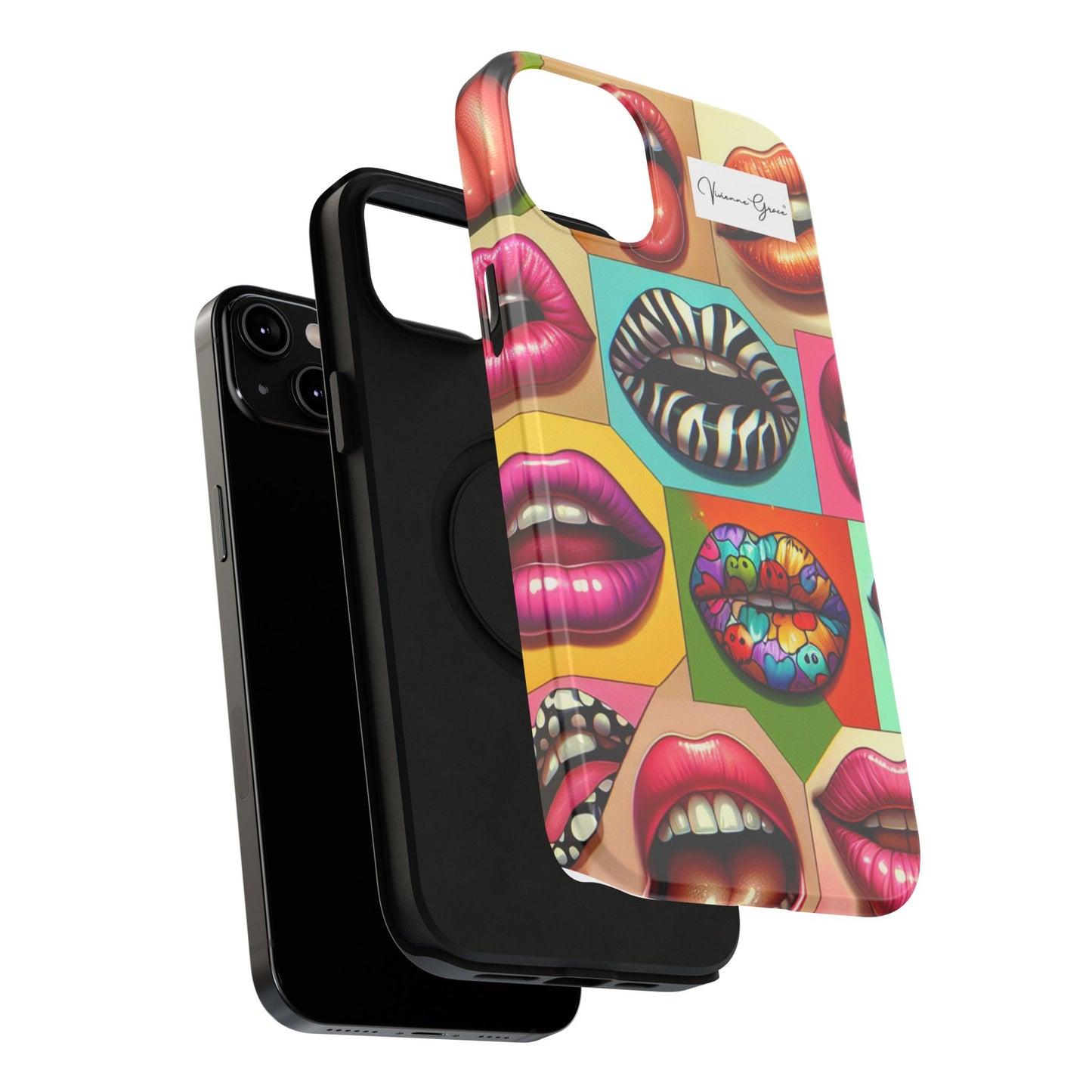IPhone - Impact-Resistant Case - LIPS - Vivienne Grace