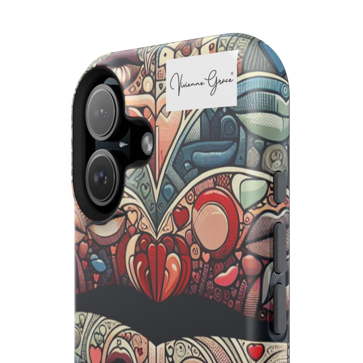 IPhone - Impact-Resistant Cases - BLUE LIPS - Vivienne Grace