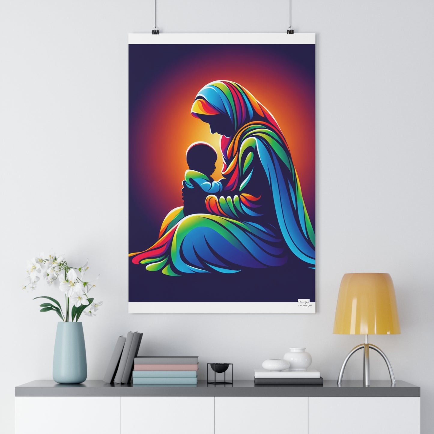 Giclée Art Print - Loving Mother - Vivienne Grace