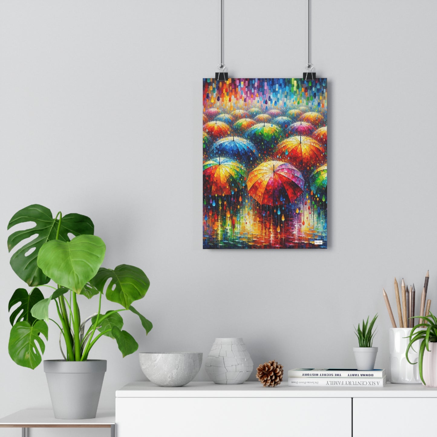 Giclée Art Print - Umbrellas - Vivienne Grace