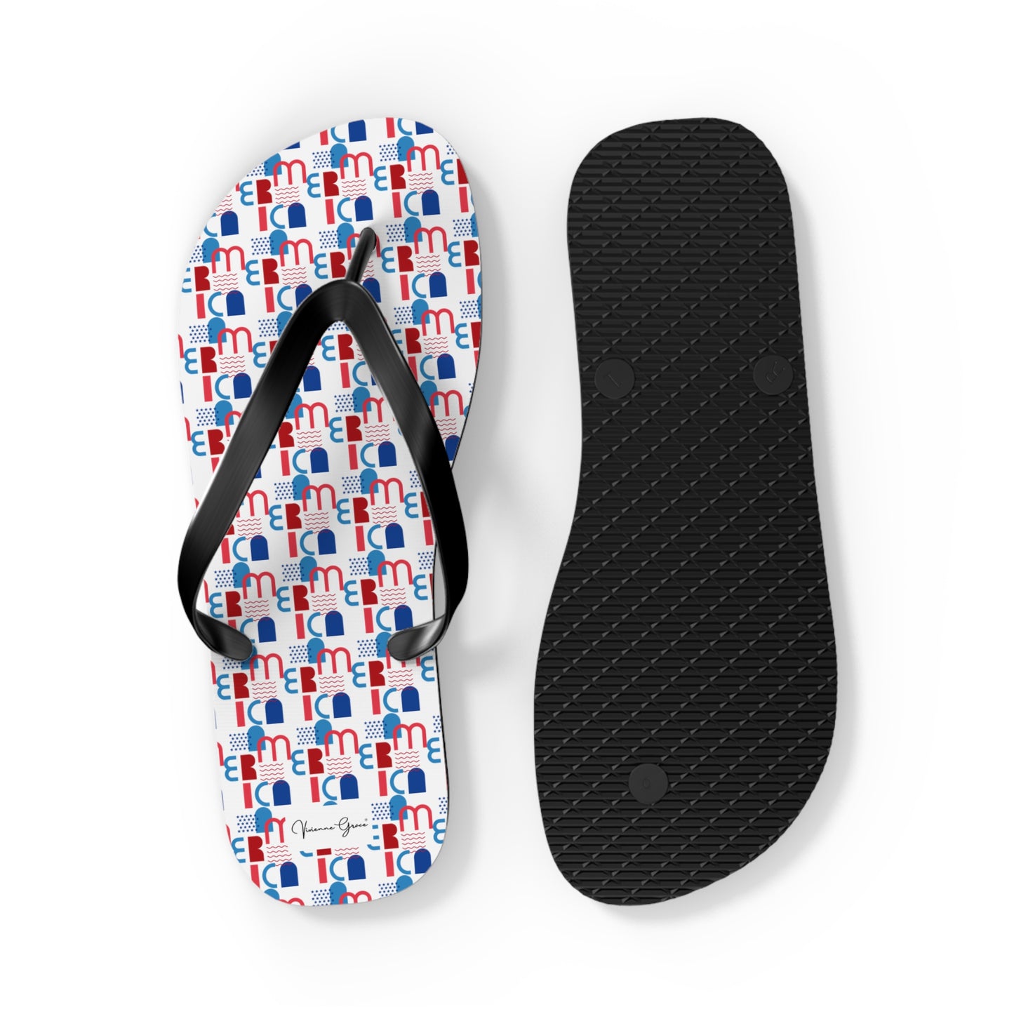 Flip Flops - AMERICA - Vivienne Grace