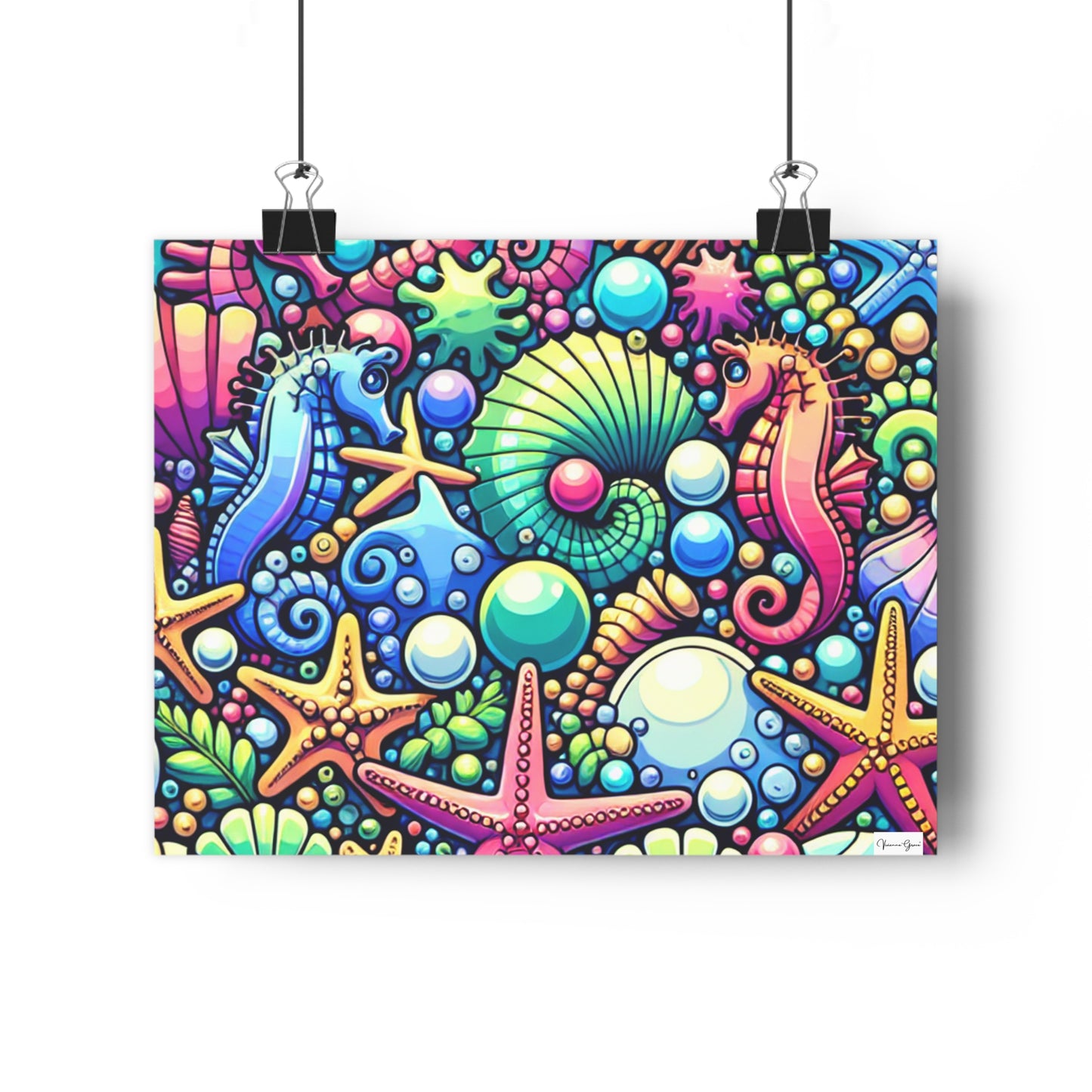 Giclée Art Print - BEACH BAUBLES