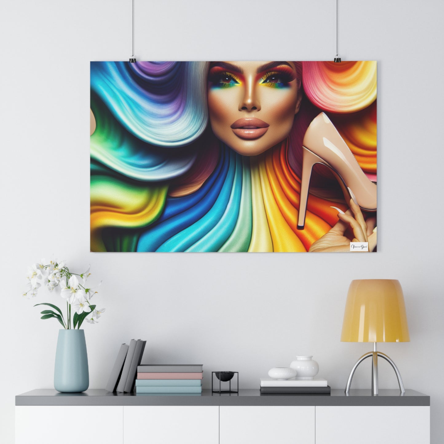 Giclée Art Print - Glamorous - Vivienne Grace