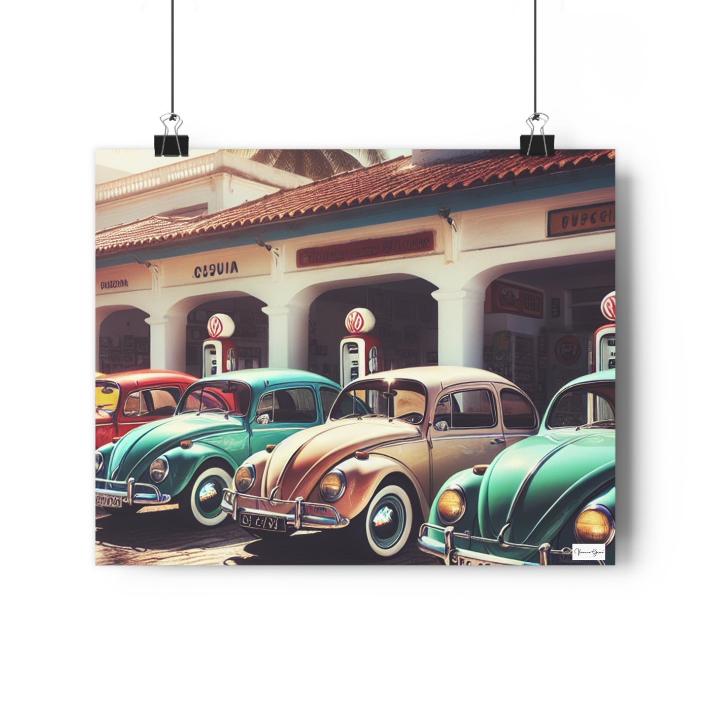 Giclée Art Print - VW BUG - Vivienne Grace