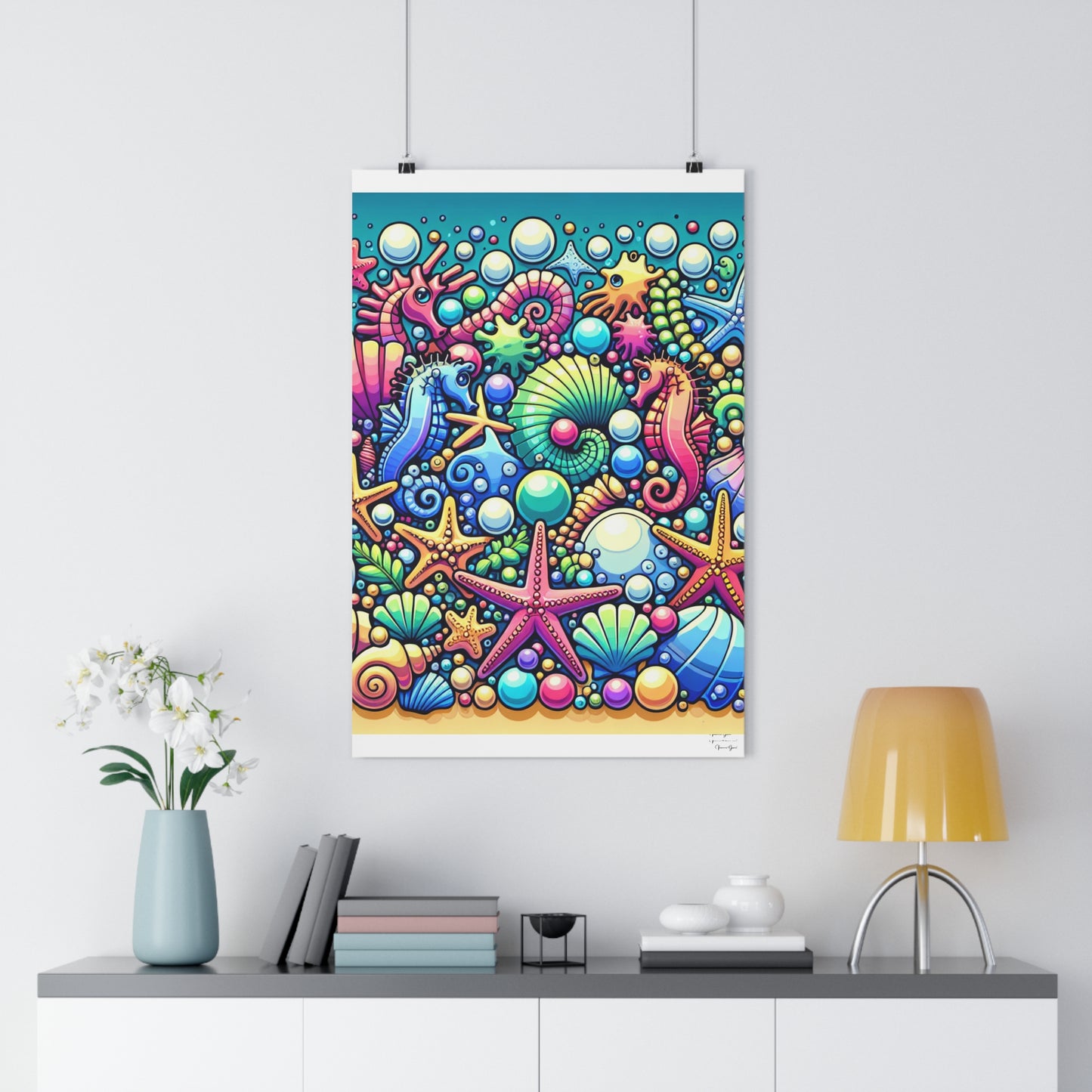 Giclée Art Print - BEACH BAUBLES