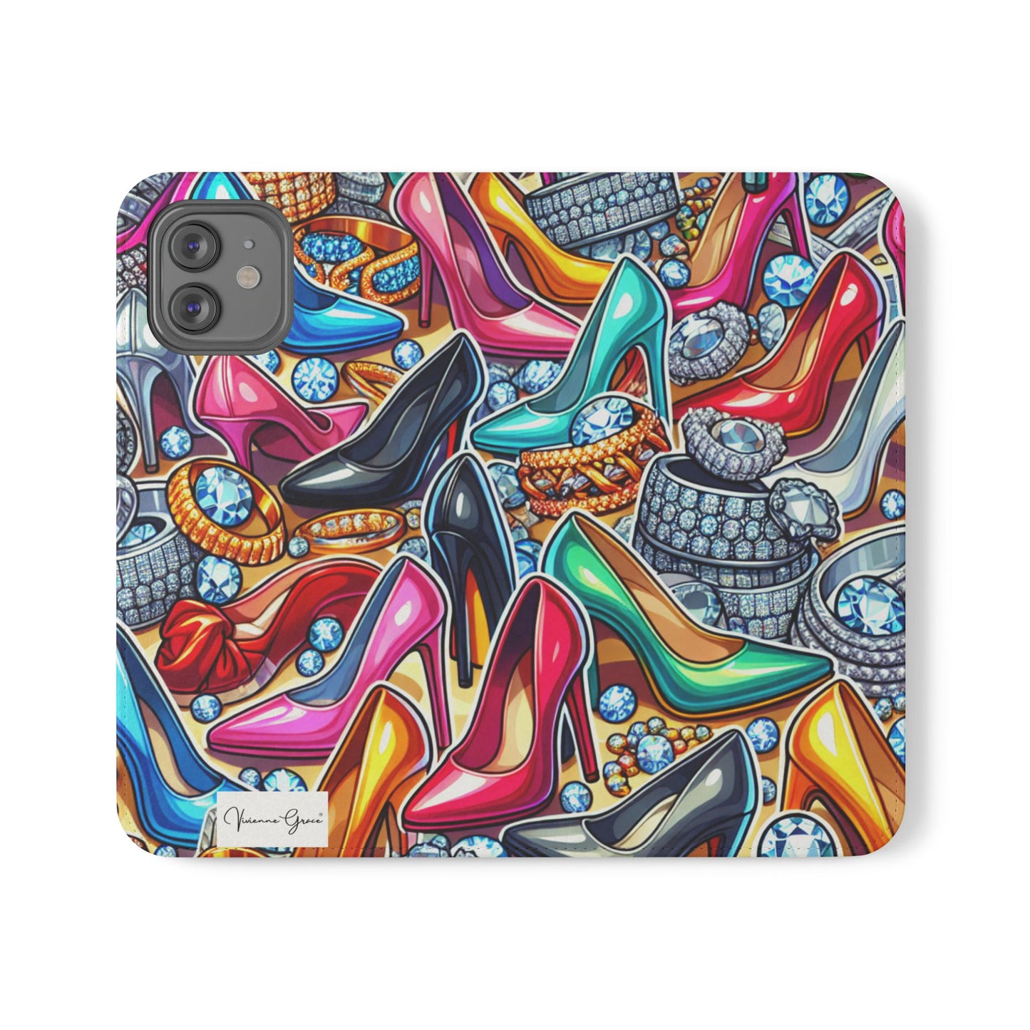 IPhone - Flip Case - STILETTO HEELS - Vivienne Grace