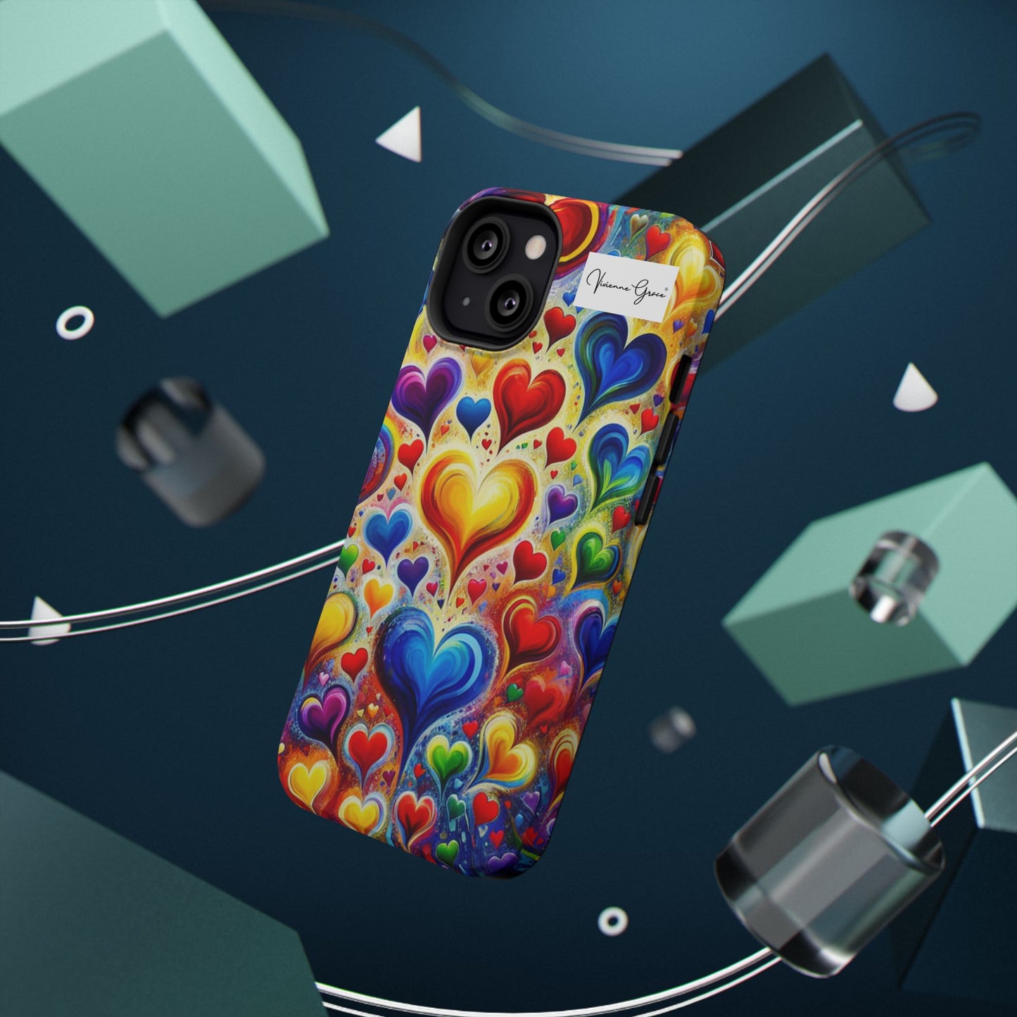 IPhone - Impact-Resistant Case - BRIGHT HEARTS - Vivienne Grace