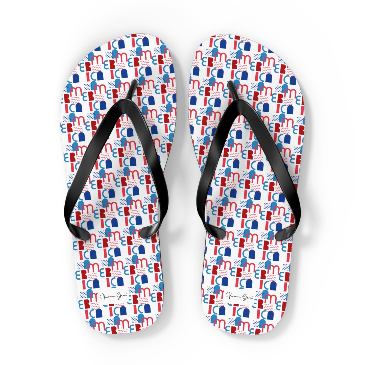Flip Flops - AMERICA - Vivienne Grace