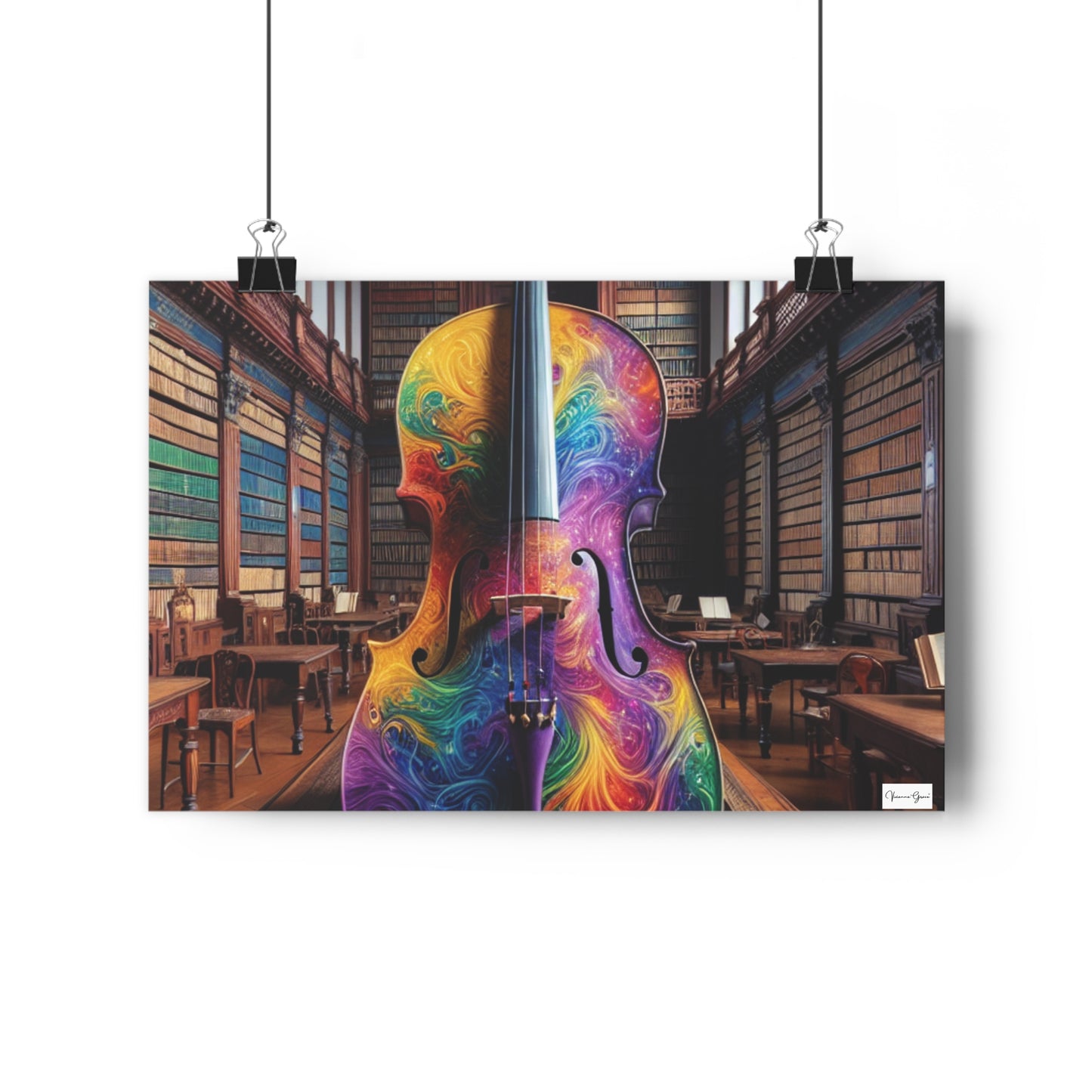 Giclée Art Print - Cello - Vivienne Grace