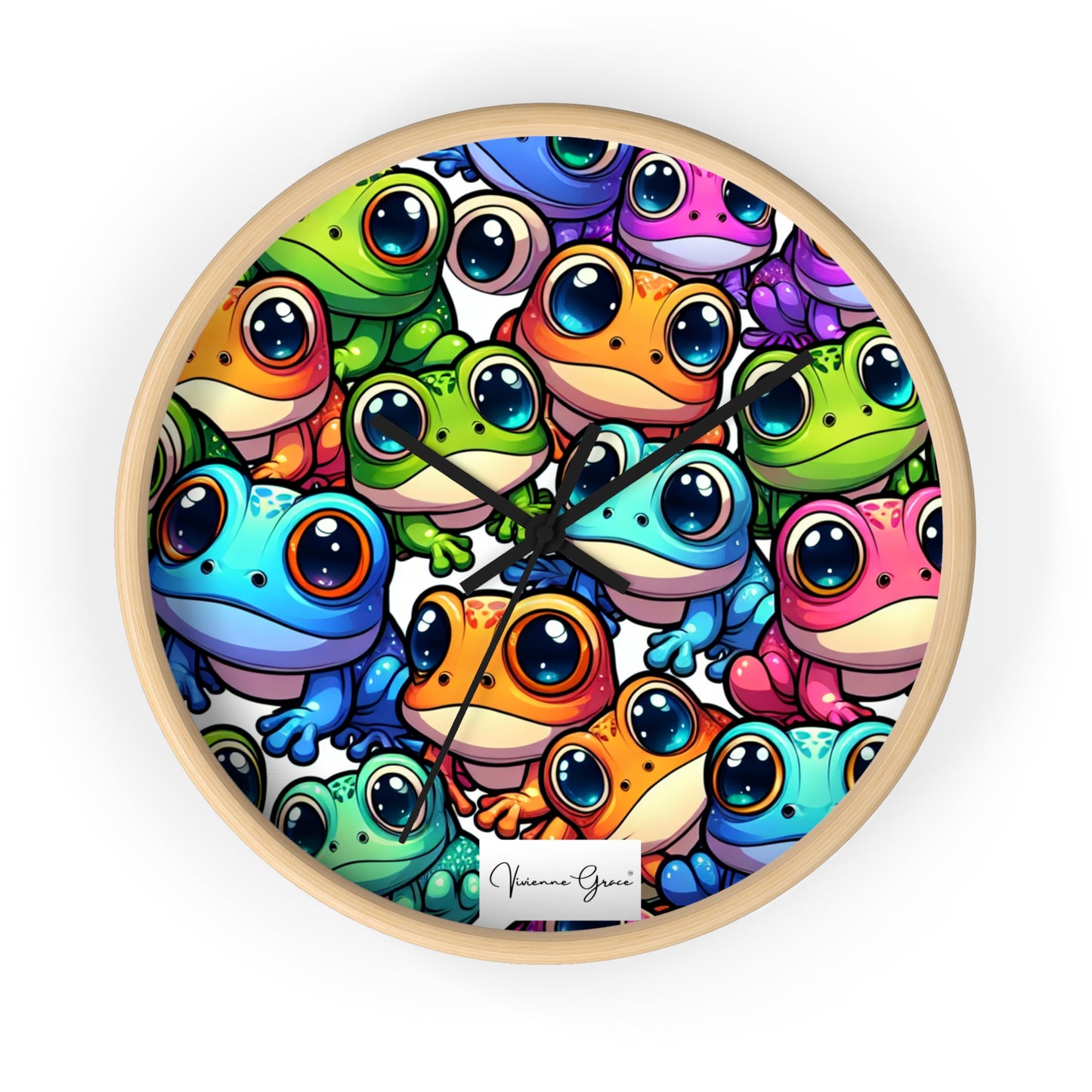 Wall Clock - FUN FROGS