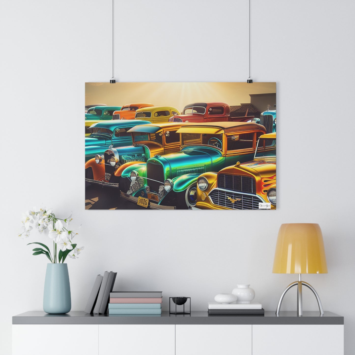 Giclée Art Print - HISTORIC CARS - Vivienne Grace