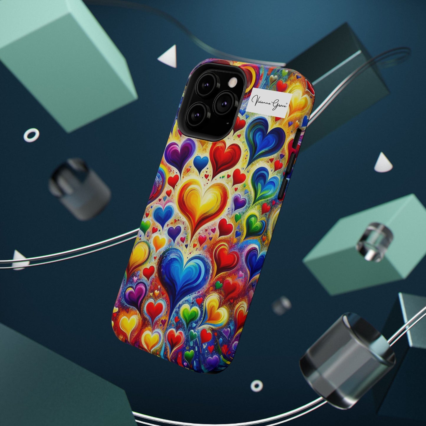 IPhone - Impact-Resistant Case - BRIGHT HEARTS - Vivienne Grace