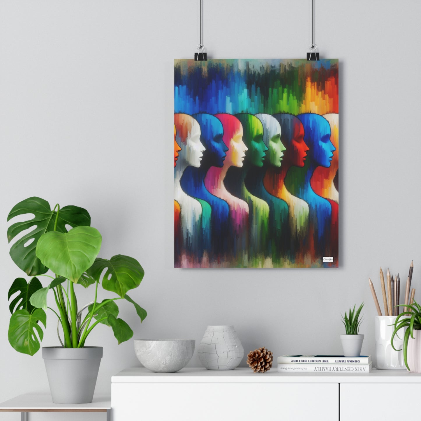 Giclée Art Print - Silhouette Beauty - Vivienne Grace