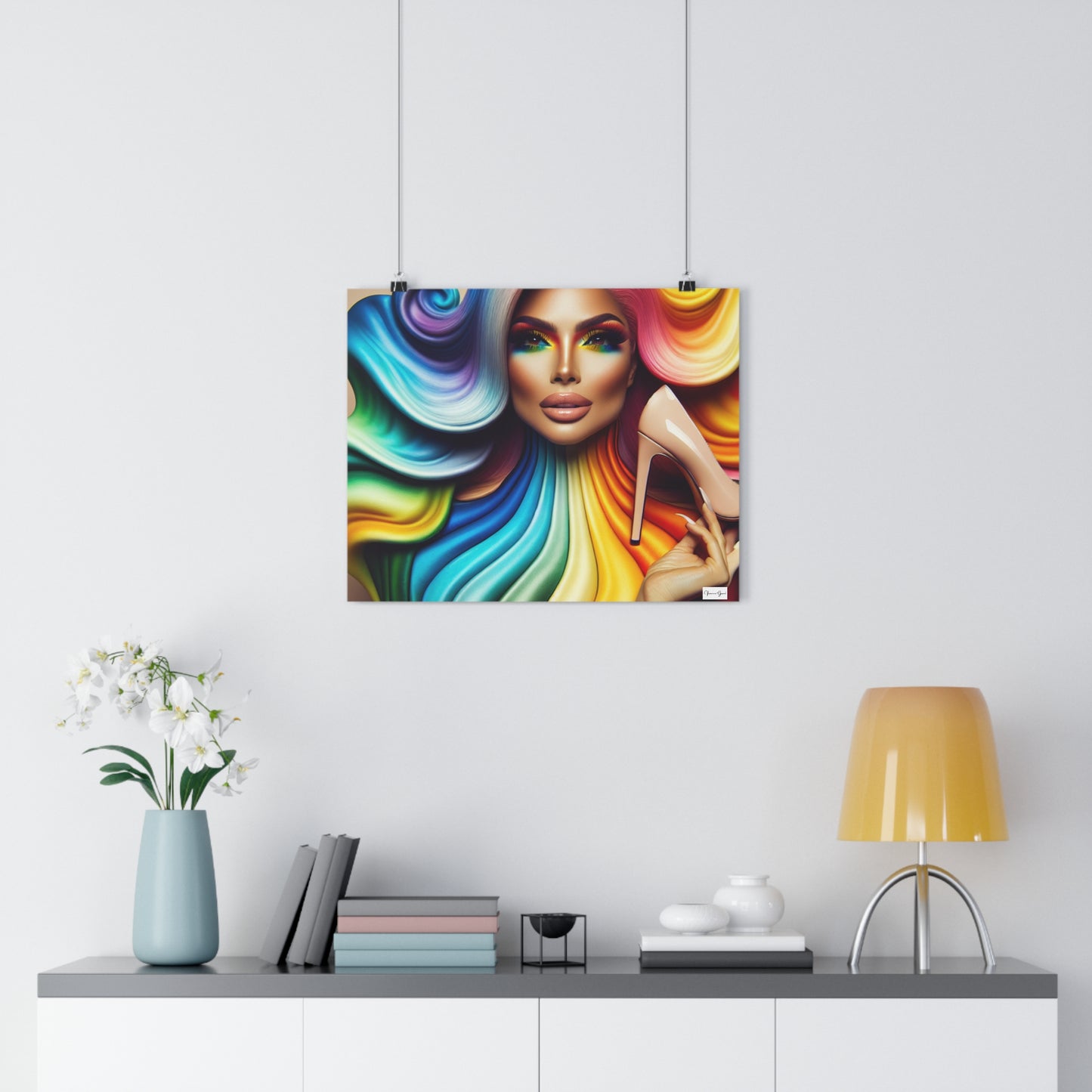 Giclée Art Print - Glamorous - Vivienne Grace