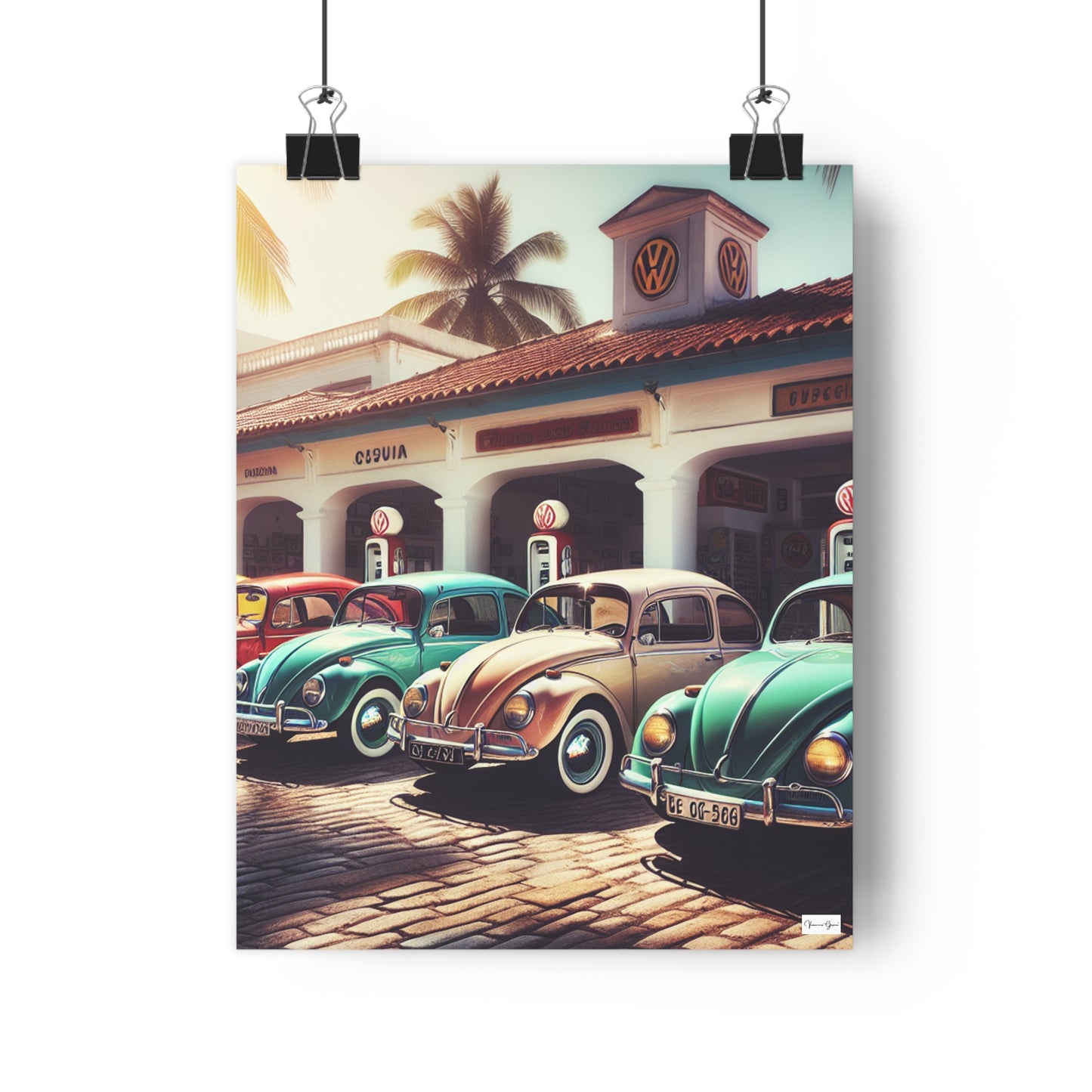 Giclée Art Print - VW BUG - Vivienne Grace
