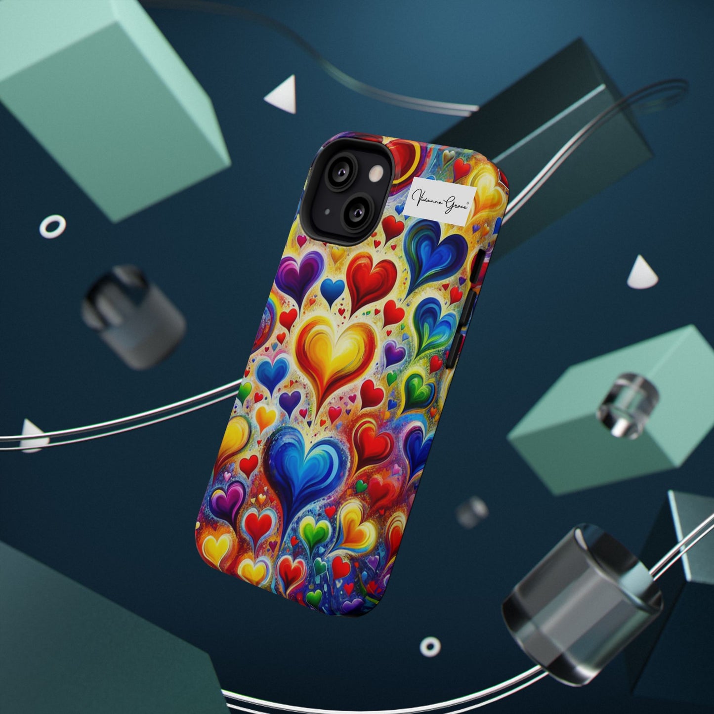 IPhone - Impact-Resistant Case - BRIGHT HEARTS - Vivienne Grace