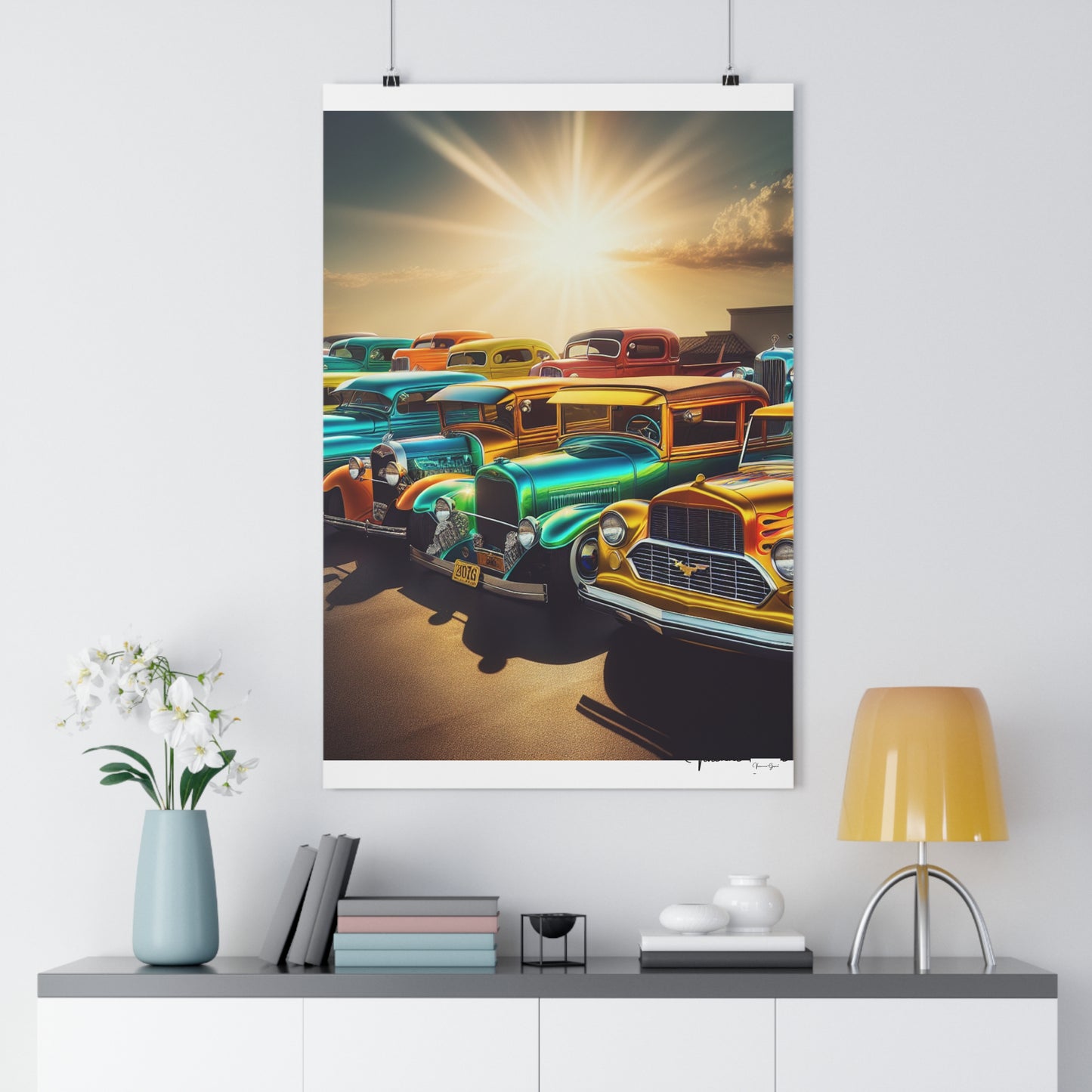 Giclée Art Print - HISTORIC CARS - Vivienne Grace
