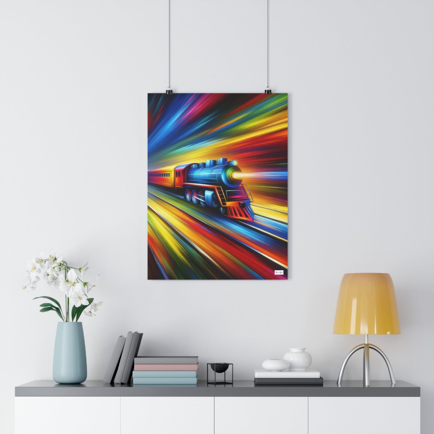 Giclée Art Print - The Train - Vivienne Grace