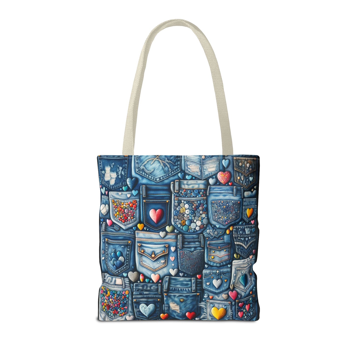 Tote Bag - BLUE JEANS - Vivienne Grace