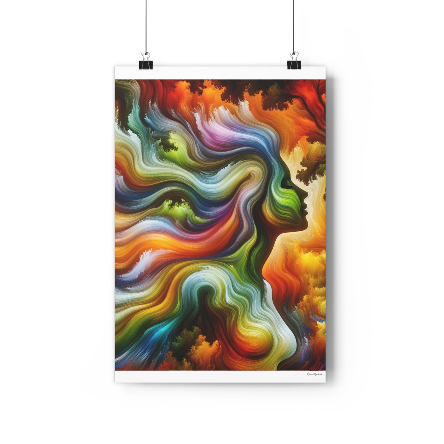 Giclée Art Print - Into The Wind - Vivienne Grace
