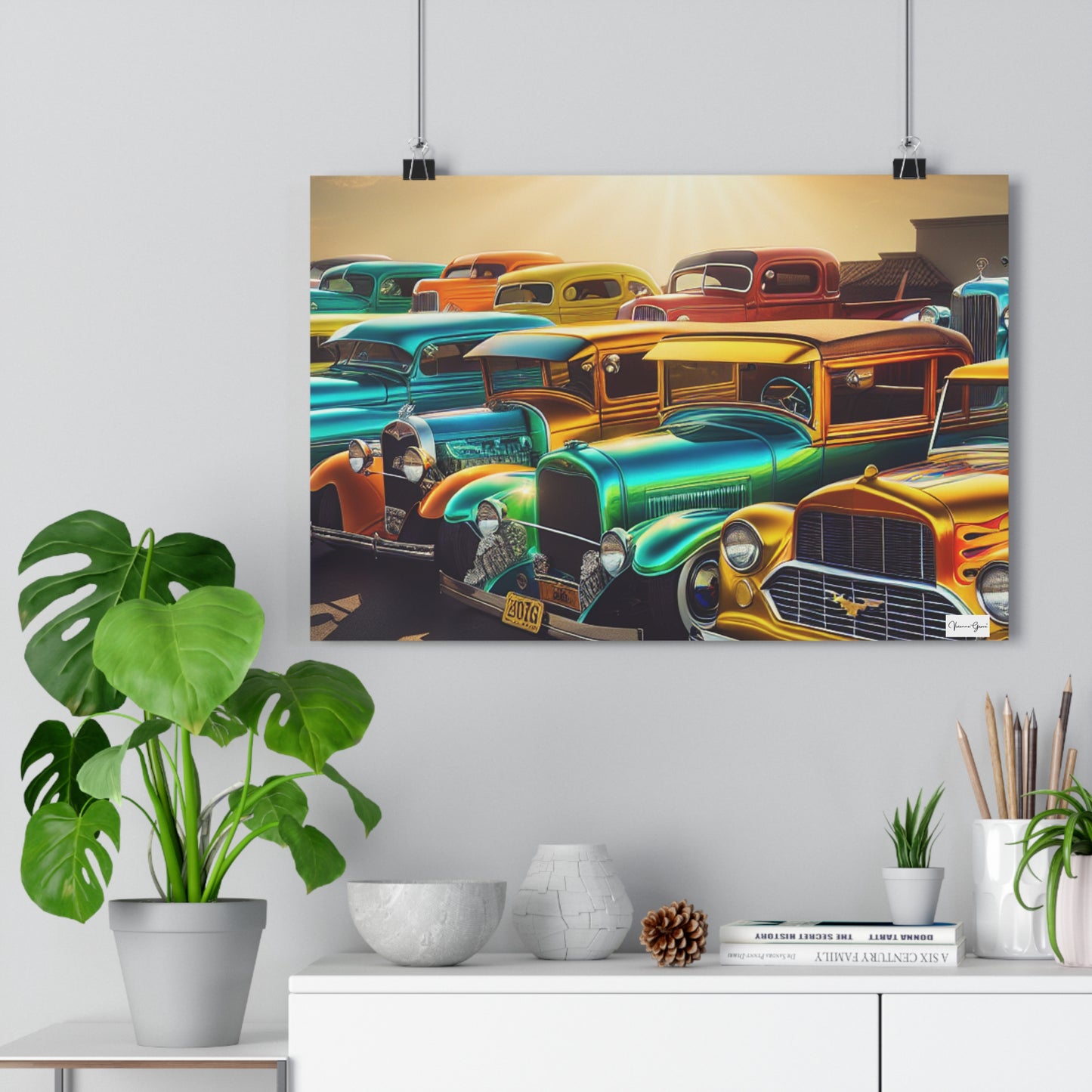 Giclée Art Print - HISTORIC CARS - Vivienne Grace