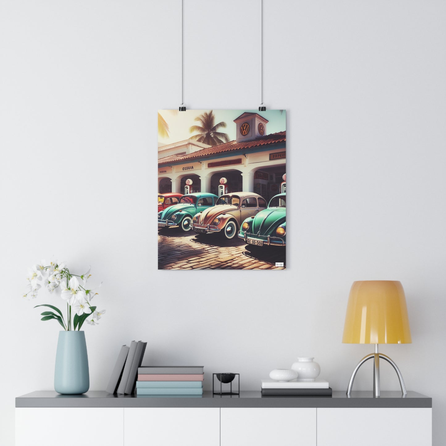 Giclée Art Print - VW BUG - Vivienne Grace