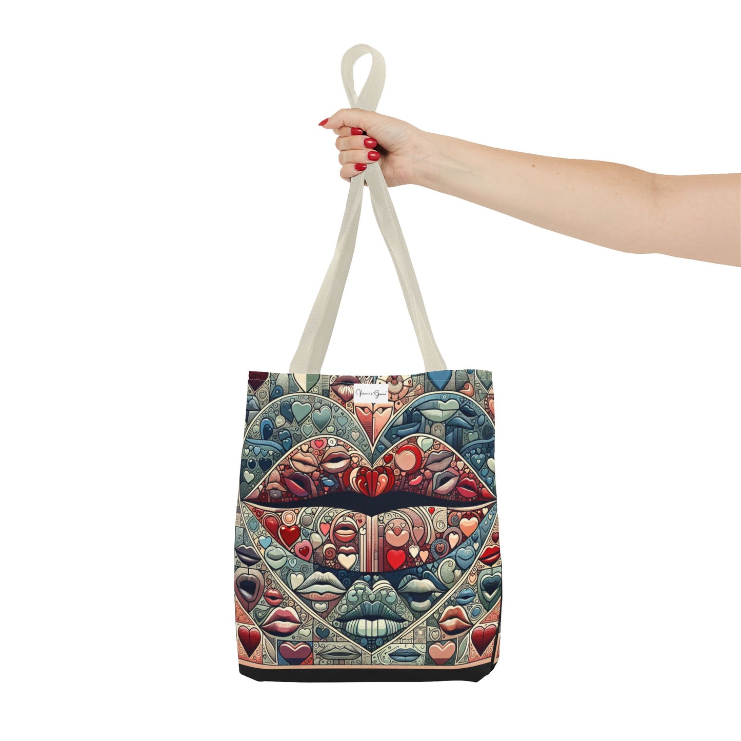 Tote Bag - BLUE LIPS - Vivienne Grace