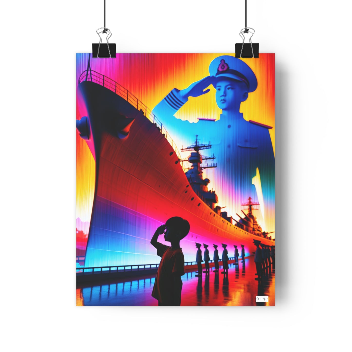 Giclée Art Print - Salute - Vivienne Grace