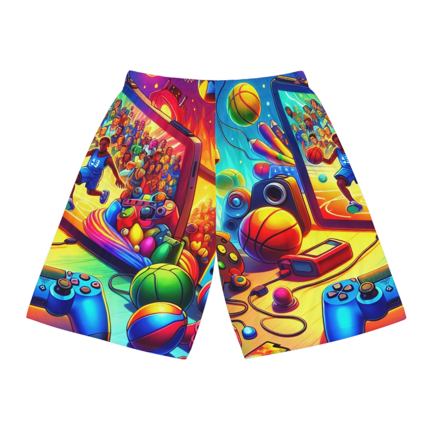 Basketball Shorts - Vibrant Gaming