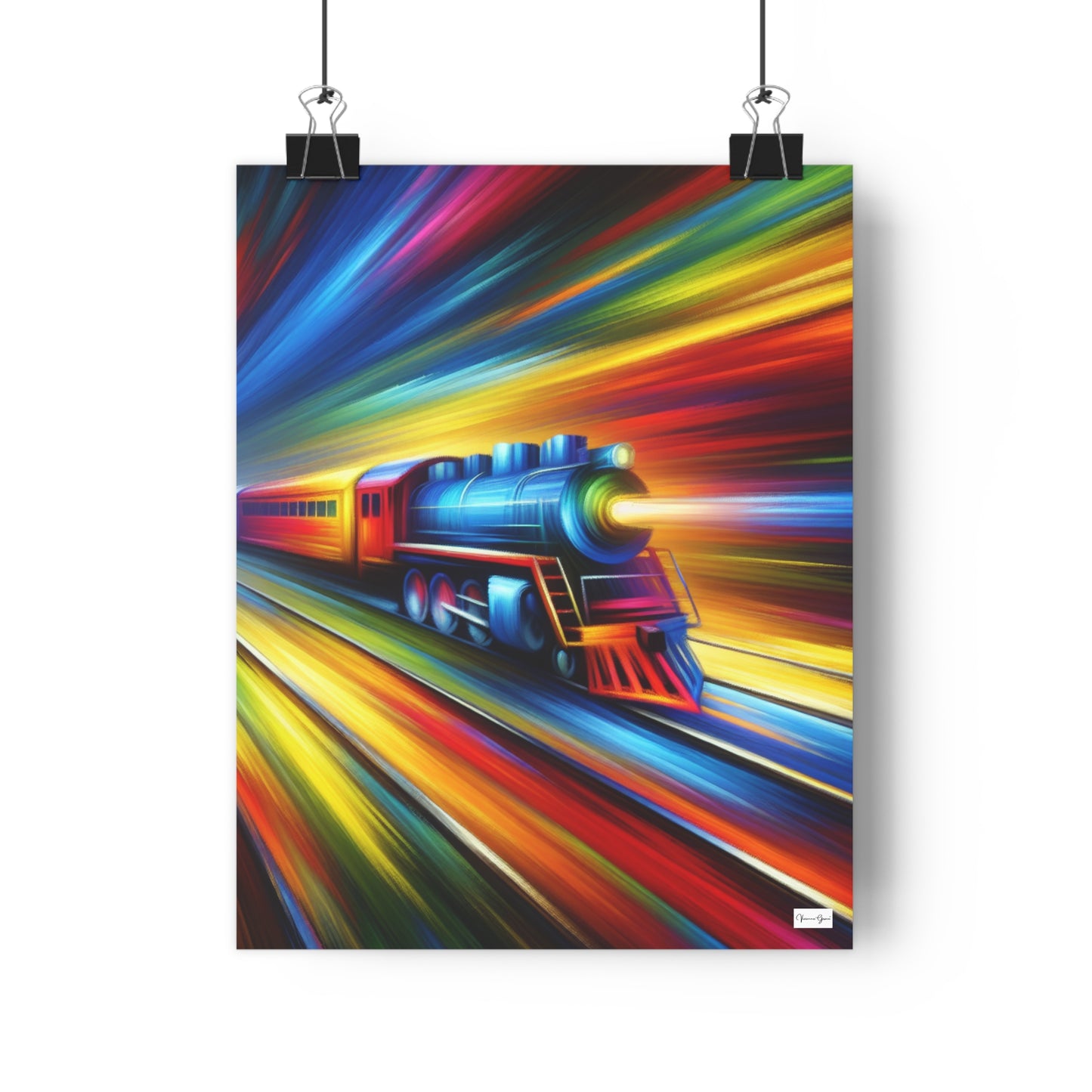 Giclée Art Print - The Train - Vivienne Grace
