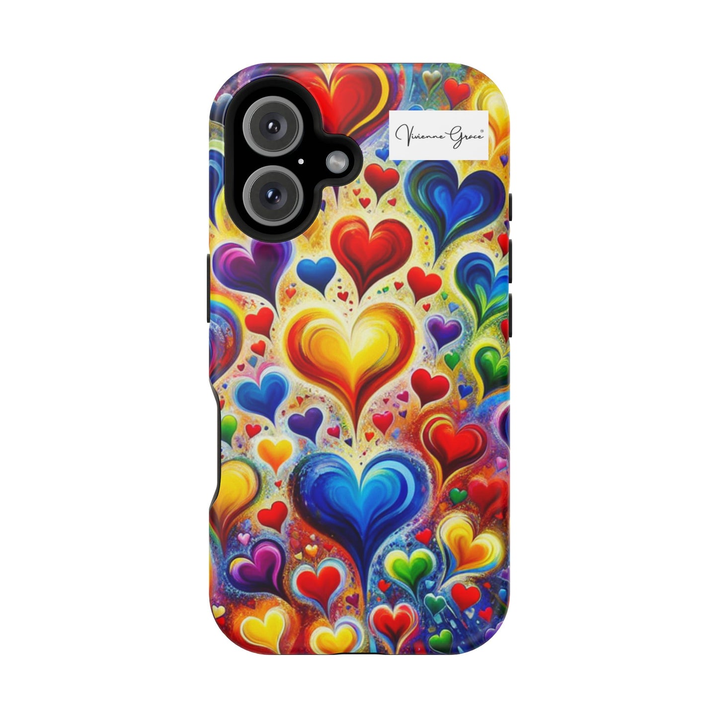 IPhone - Impact-Resistant Case - BRIGHT HEARTS - Vivienne Grace