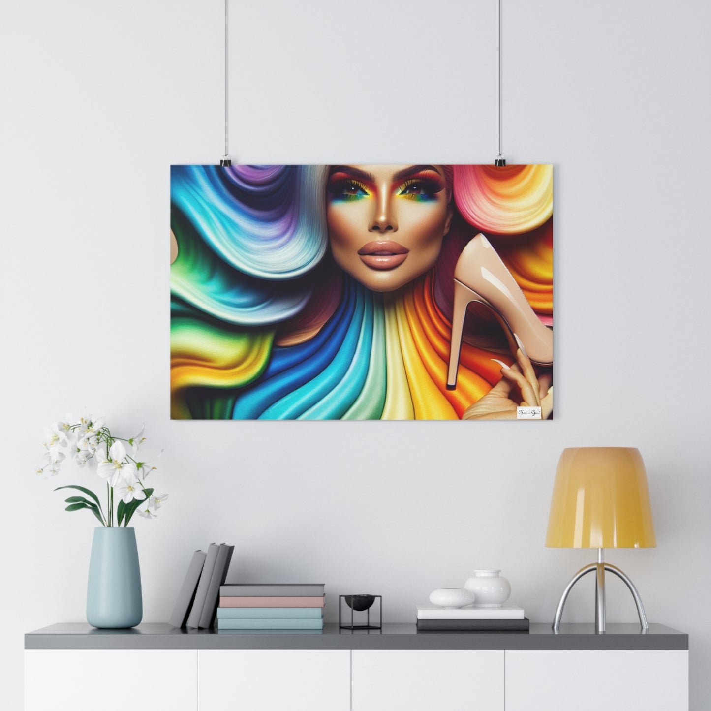 Giclée Art Print - Glamorous - Vivienne Grace