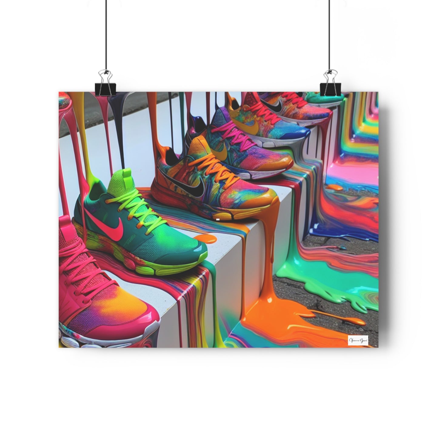 Giclée Art Print - Sneaker Fun - Vivienne Grace