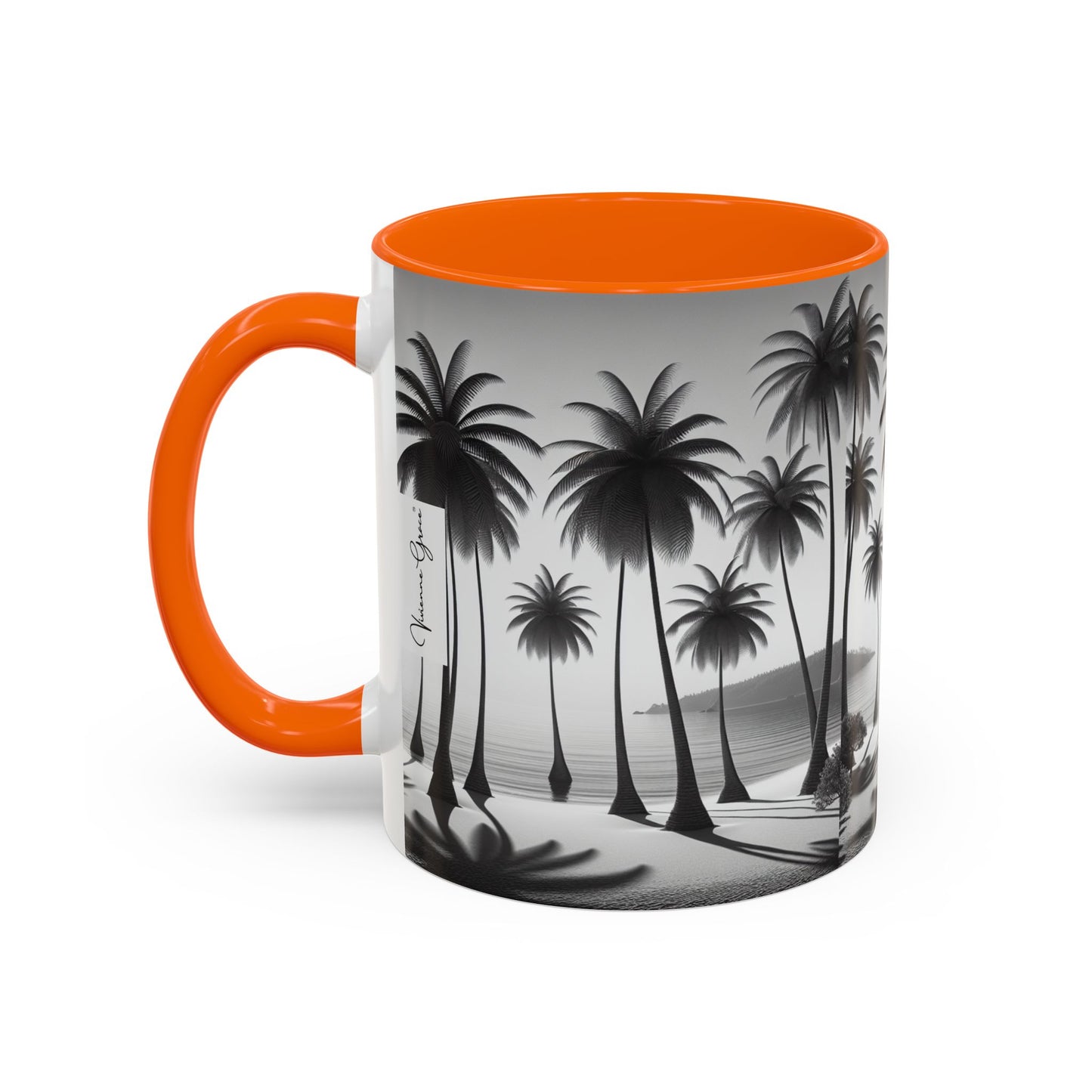 Coffee Mug - B/W Beach
