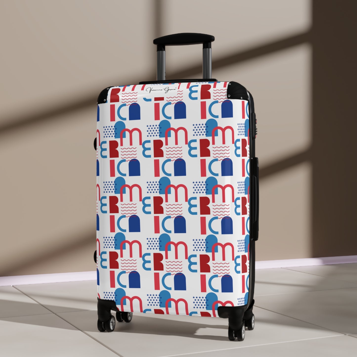 Suitcase - AMERICA - Vivienne Grace