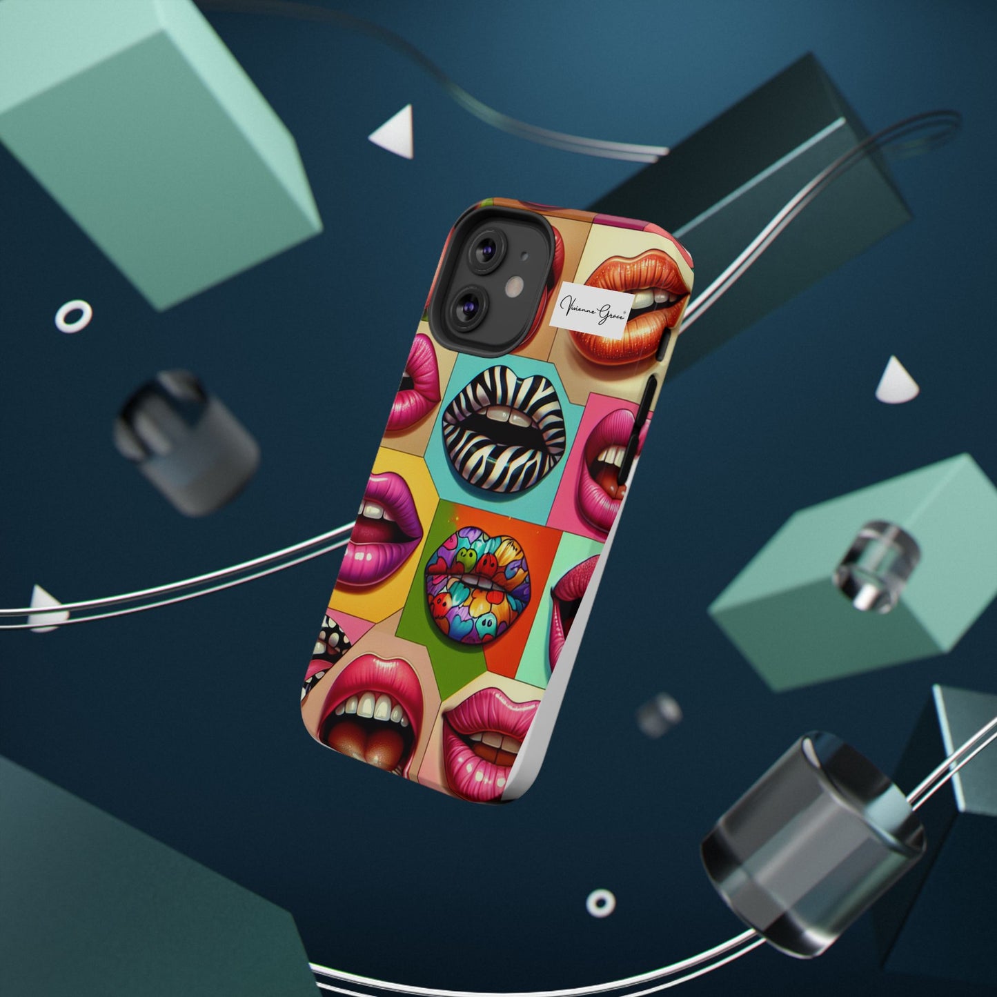 IPhone - Impact-Resistant Case - LIPS - Vivienne Grace