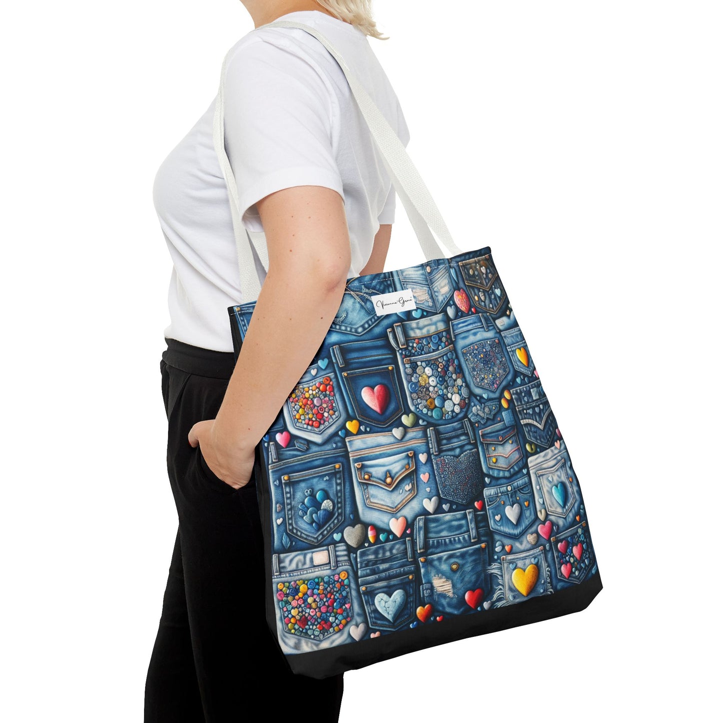 Tote Bag - BLUE JEANS - Vivienne Grace