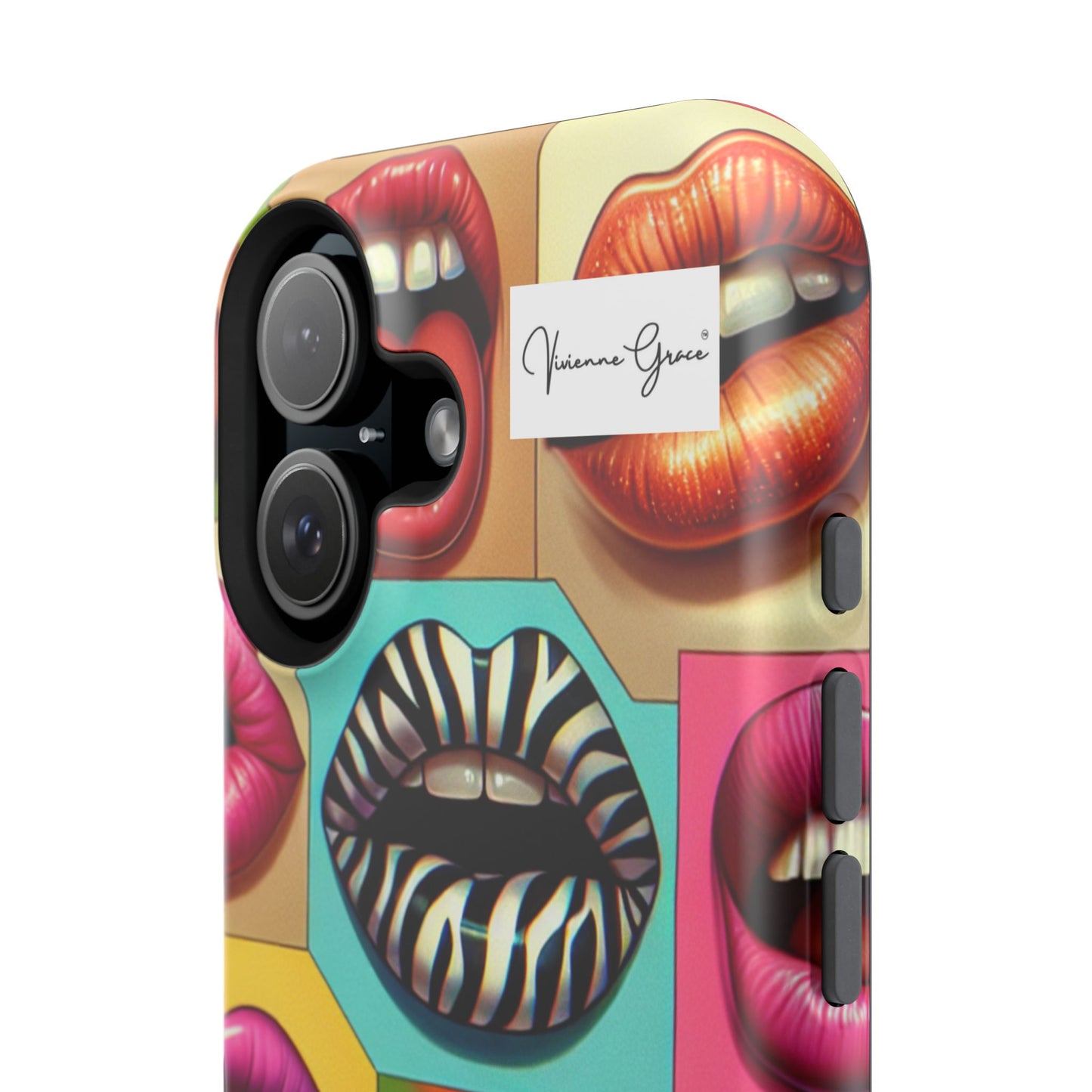 IPhone - Impact-Resistant Case - LIPS - Vivienne Grace