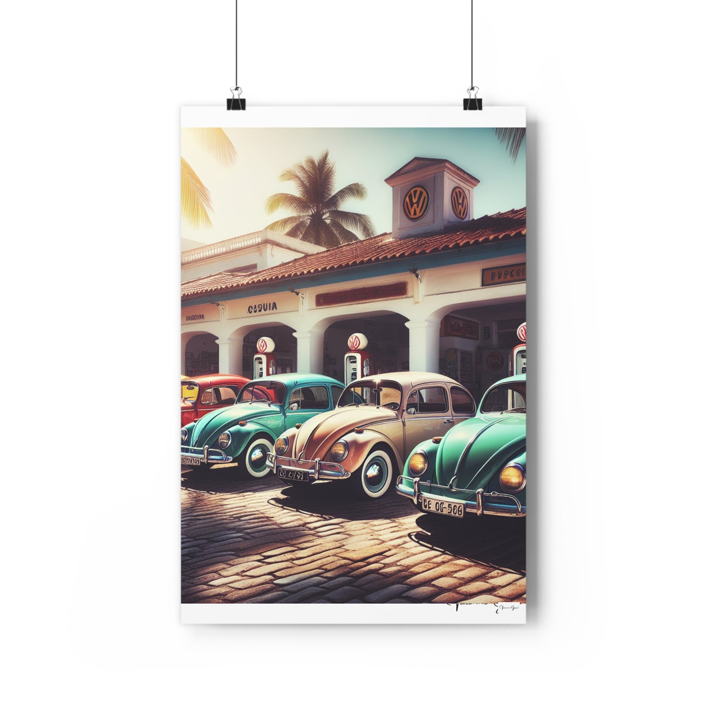 Giclée Art Print - VW BUG - Vivienne Grace