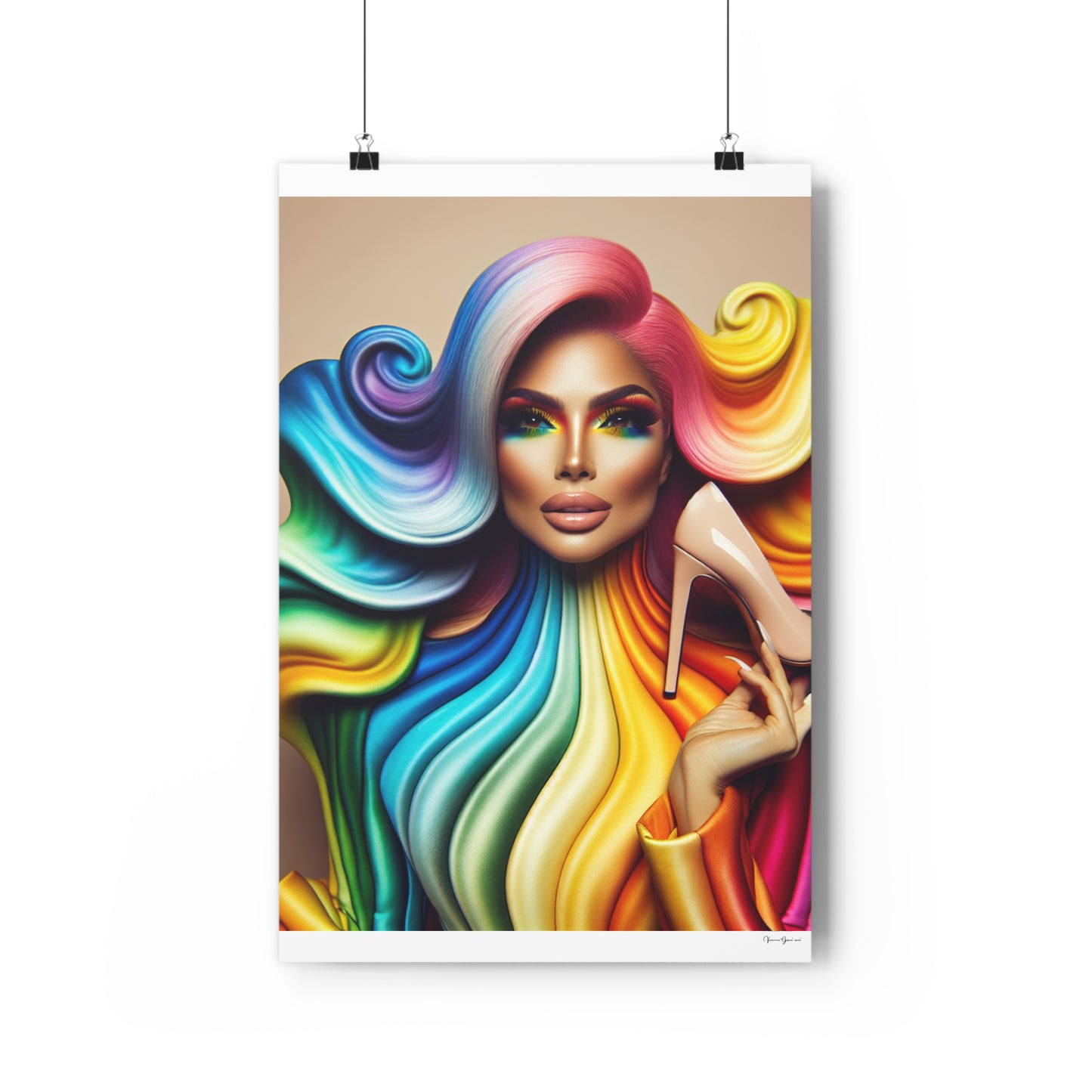 Giclée Art Print - Glamorous - Vivienne Grace